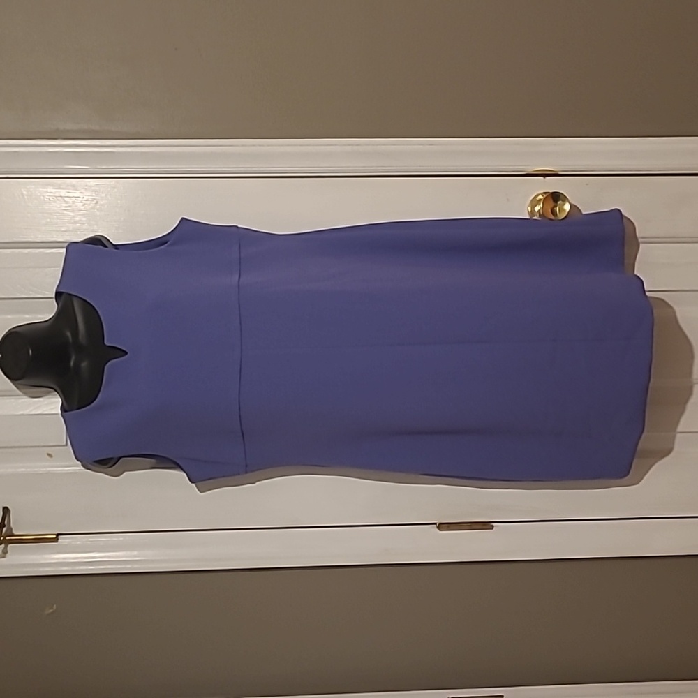 PATTY KIM Purple Midi Dress Size L